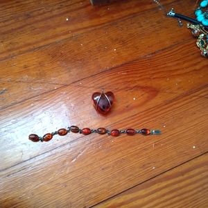 Pendant and bracelet